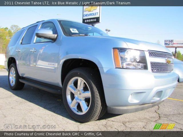 2011 Chevrolet Tahoe LTZ in Ice Blue Metallic