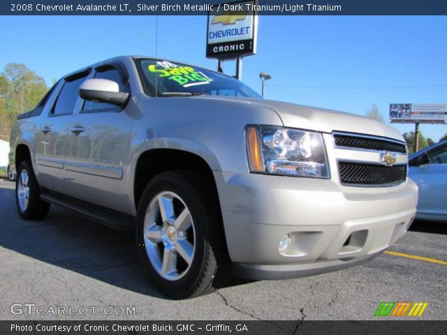 2008 Chevrolet Avalanche LT in Silver Birch Metallic