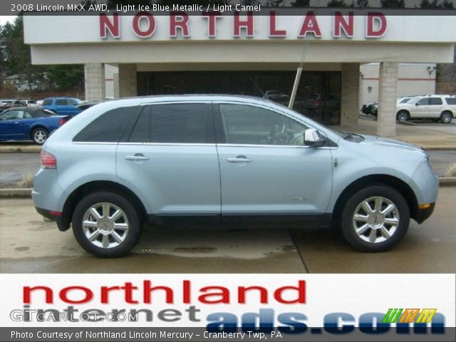 2008 Lincoln MKX AWD in Light Ice Blue Metallic