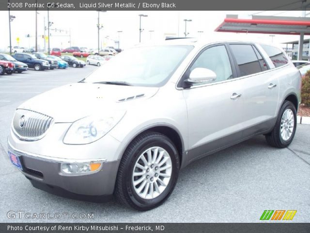 2008 Pontiac G6 Sedan in Liquid Silver Metallic