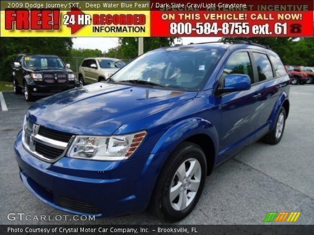 2009 Dodge Journey SXT in Deep Water Blue Pearl