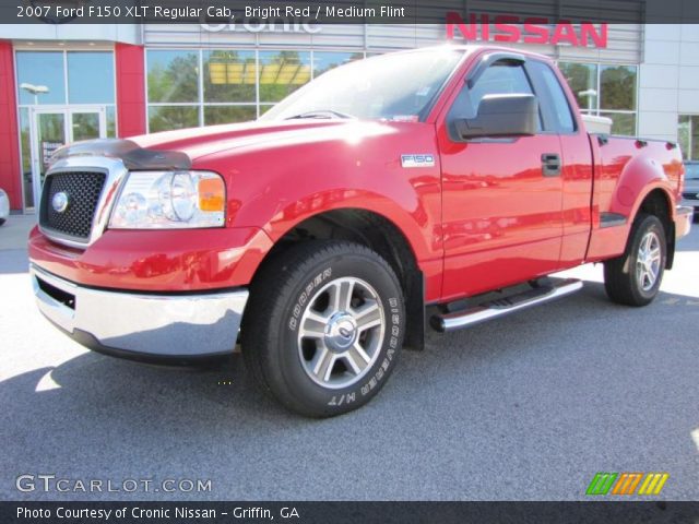 2007 Ford F150 XLT Regular Cab in Bright Red