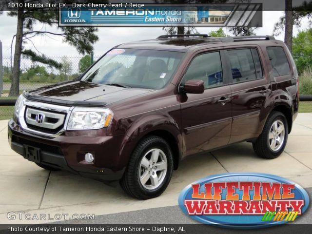 2010 Honda Pilot EX in Dark Cherry Pearl