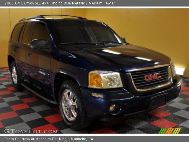 2003 GMC Envoy SLE 4x4 in Indigo Blue Metallic