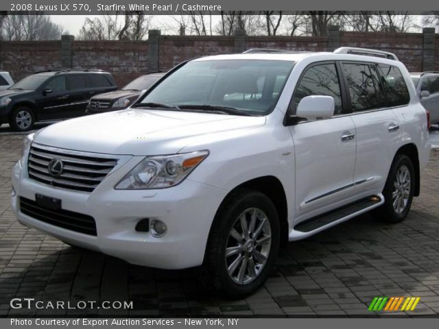 2008 Lexus LX 570 in Starfire White Pearl