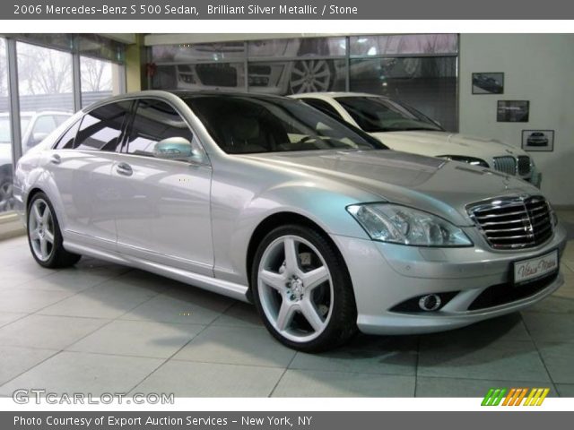 2006 Mercedes-Benz S 500 Sedan in Brilliant Silver Metallic