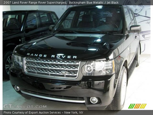 2007 Land Rover Range Rover Supercharged in Buckingham Blue Metallic