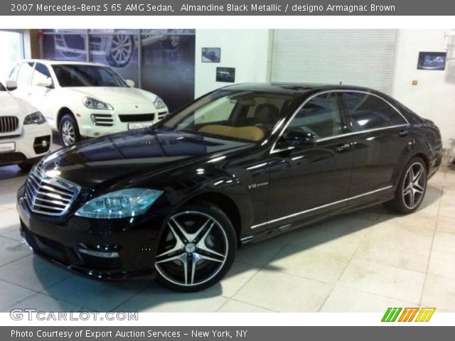 2007 Mercedes-Benz S 65 AMG Sedan in Almandine Black Metallic