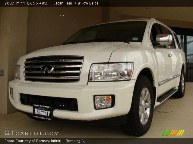 2007 Infiniti QX 56 4WD in Tuscan Pearl