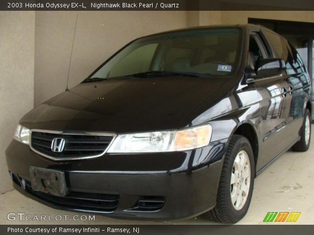 2003 Honda Odyssey EX-L in Nighthawk Black Pearl