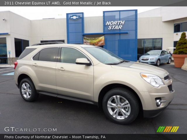 2011 Chevrolet Equinox LT AWD in Gold Mist Metallic