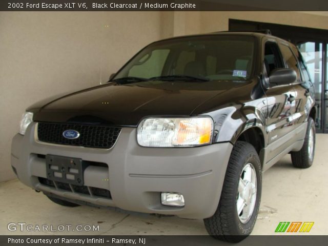 2002 Ford Escape XLT V6 in Black Clearcoat