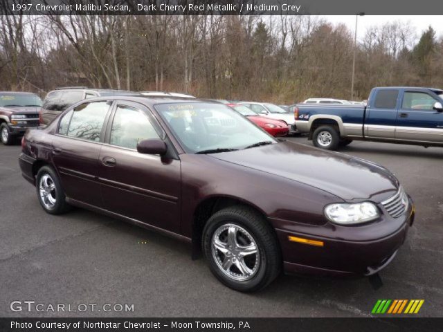 1997 Chevrolet Malibu Sedan in Dark Cherry Red Metallic