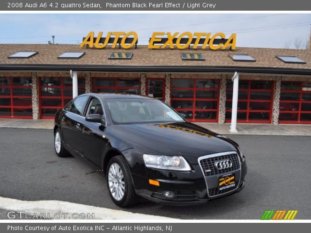 2008 Audi A6 4.2 quattro Sedan in Phantom Black Pearl Effect