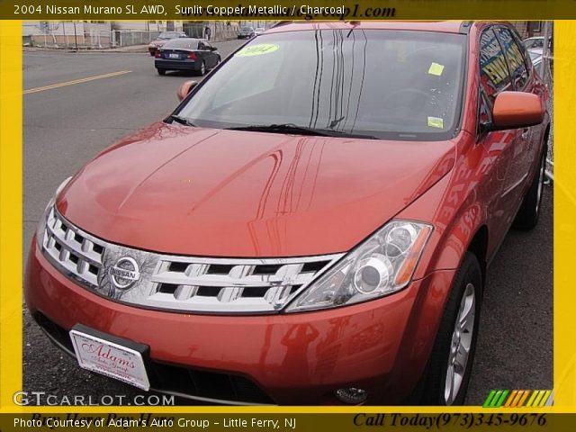 2004 Nissan Murano SL AWD in Sunlit Copper Metallic