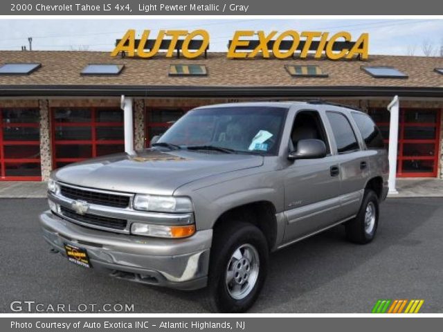 2000 Chevrolet Tahoe LS 4x4 in Light Pewter Metallic