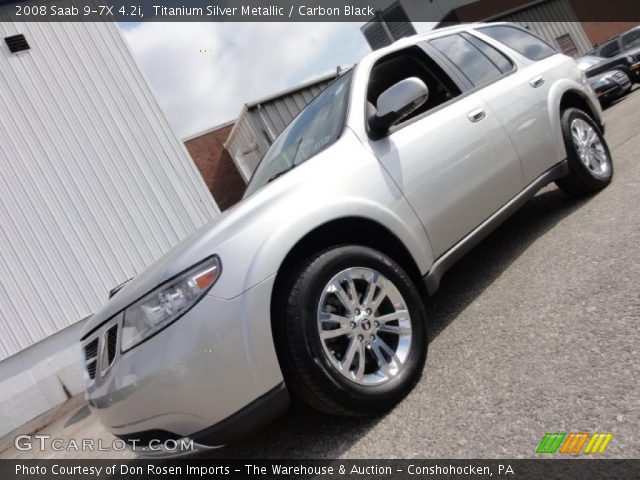 2008 Saab 9-7X 4.2i in Titanium Silver Metallic