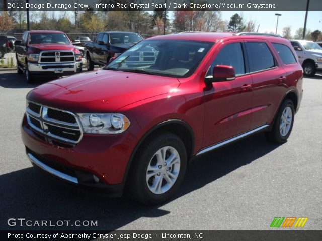 2011 Dodge Durango Crew in Inferno Red Crystal Pearl