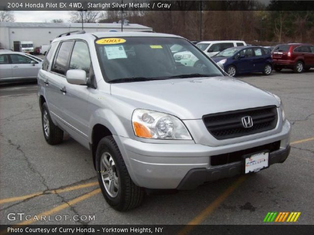 2004 Honda Pilot EX 4WD in Starlight Silver Metallic