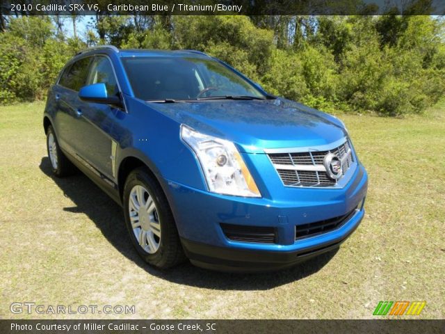 2010 Cadillac SRX V6 in Caribbean Blue