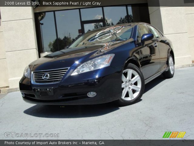 2008 Lexus ES 350 in Black Sapphire Pearl