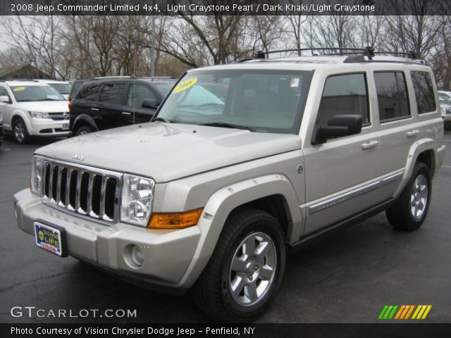 2008 Jeep Commander Limited 4x4 in Light Graystone Pearl