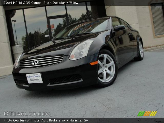 2004 Infiniti G 35 Coupe in Black Obsidian