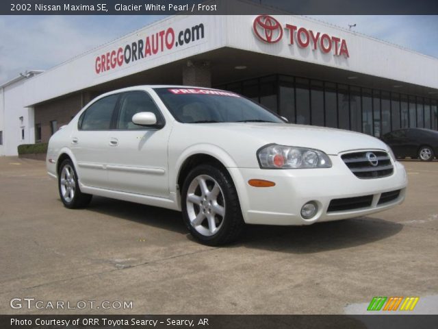 2002 Nissan maxima se pearl white #7