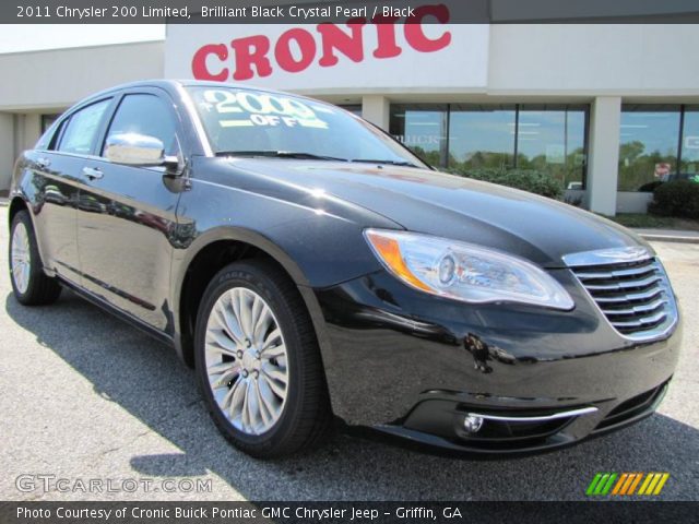 2011 Chrysler 200 Limited in Brilliant Black Crystal Pearl