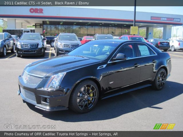 2011 Cadillac CTS -V Sedan in Black Raven