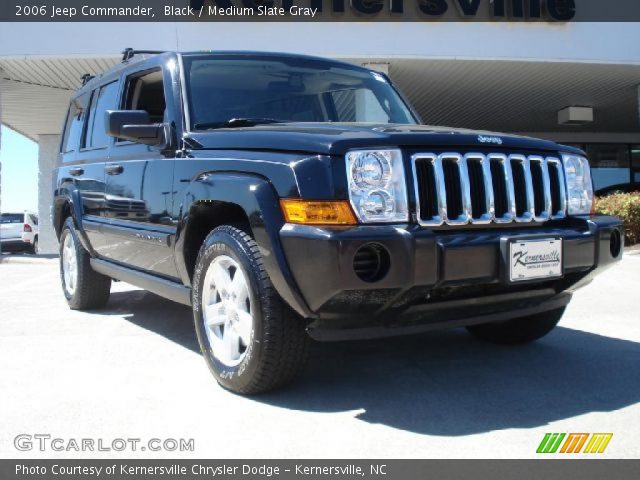 2006 Jeep Commander  in Black