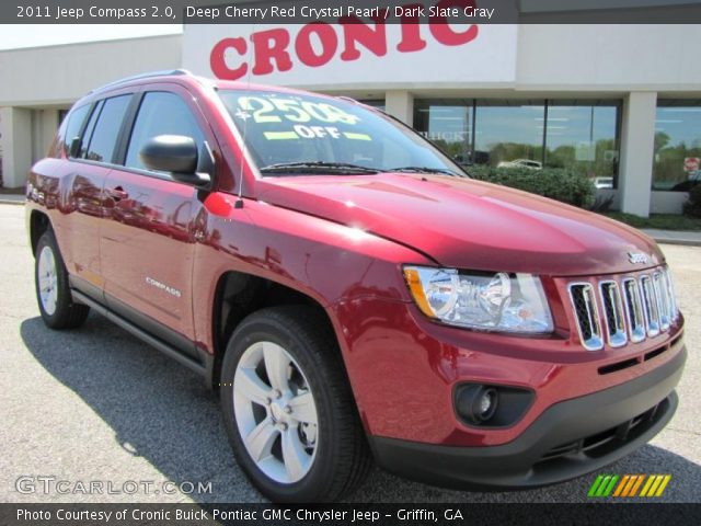 2011 Jeep Compass 2.0 in Deep Cherry Red Crystal Pearl