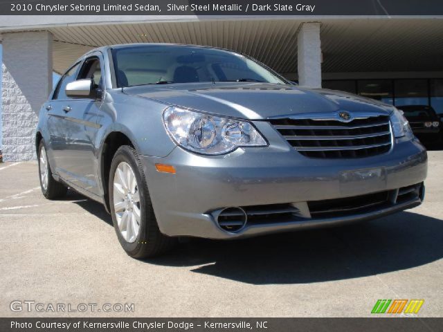 2010 Chrysler Sebring Limited Sedan in Silver Steel Metallic