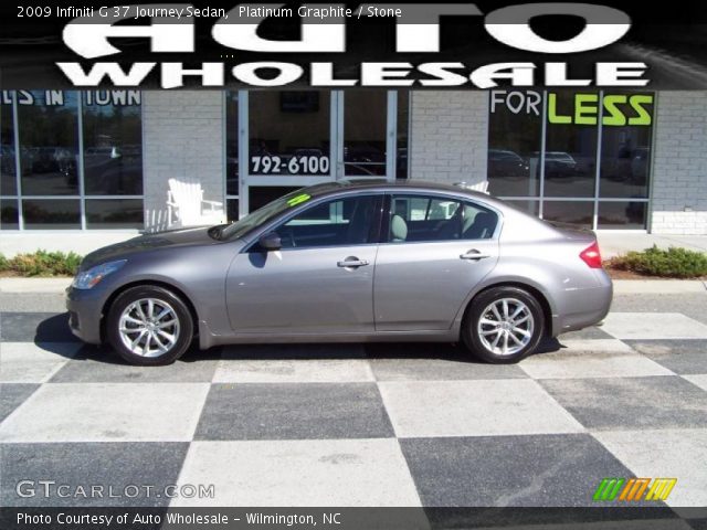 2009 Infiniti G 37 Journey Sedan in Platinum Graphite
