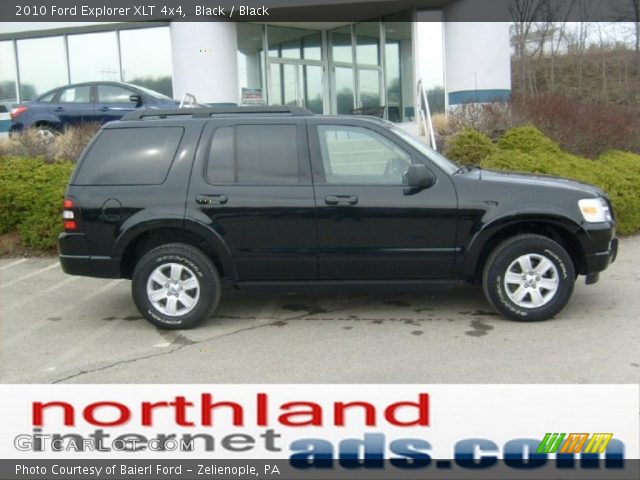 2010 Ford Explorer XLT 4x4 in Black