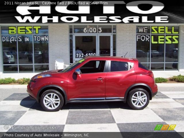 2011 Nissan Juke SL in Cayenne Red