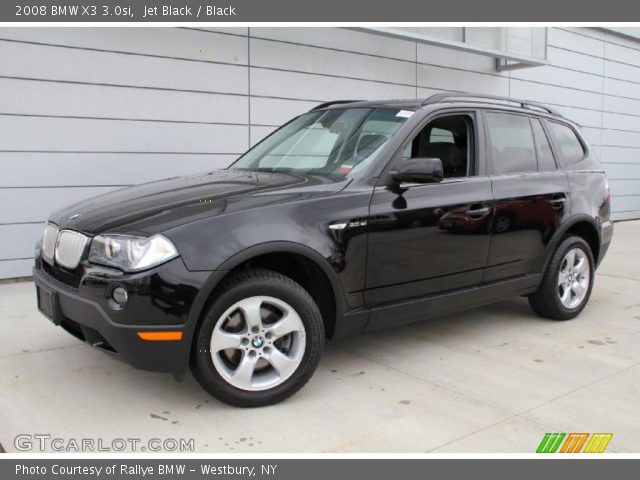 2008 BMW X3 3.0si in Jet Black