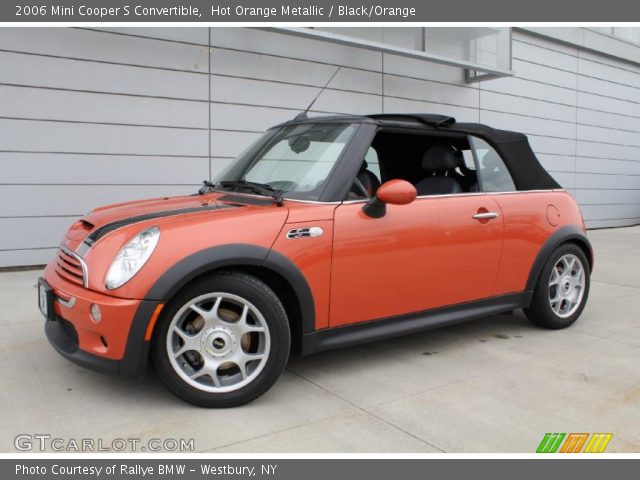 2006 Mini Cooper S Convertible in Hot Orange Metallic