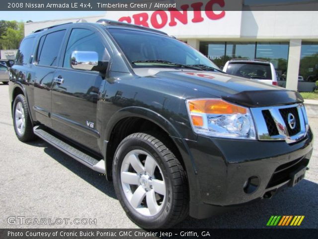2008 Nissan Armada LE 4x4 in Timberline Green
