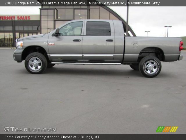 2008 Dodge Ram 2500 Laramie Mega Cab 4x4 in Mineral Gray Metallic