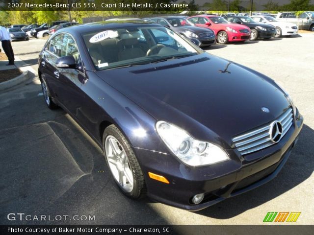 2007 Mercedes-Benz CLS 550 in Capri Blue Metallic