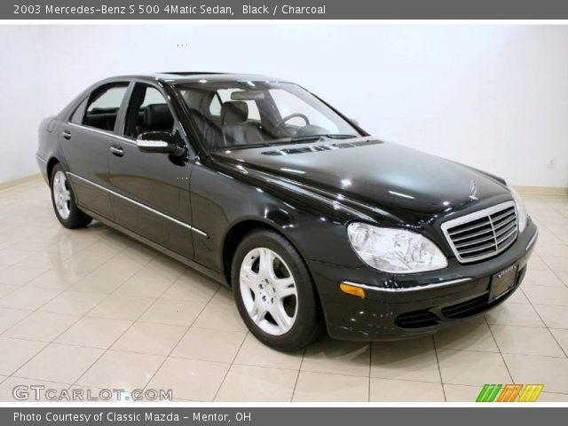 2003 Mercedes-Benz S 500 4Matic Sedan in Black