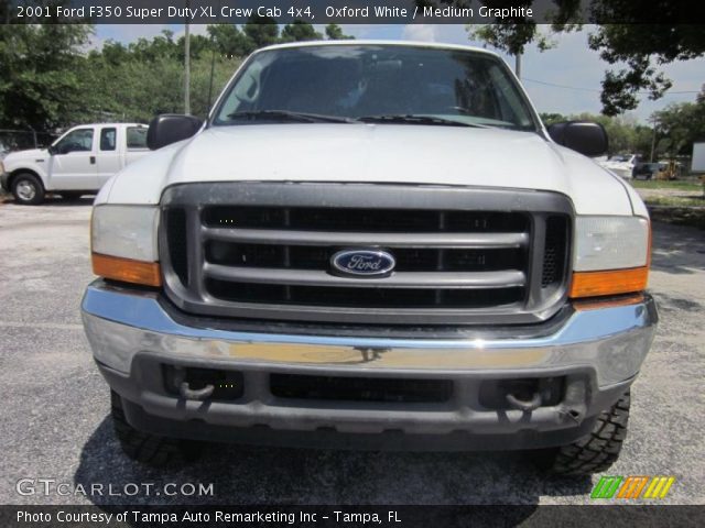 2001 Ford F350 Super Duty XL Crew Cab 4x4 in Oxford White