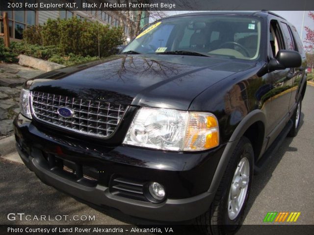 2003 Ford Explorer XLT in Black