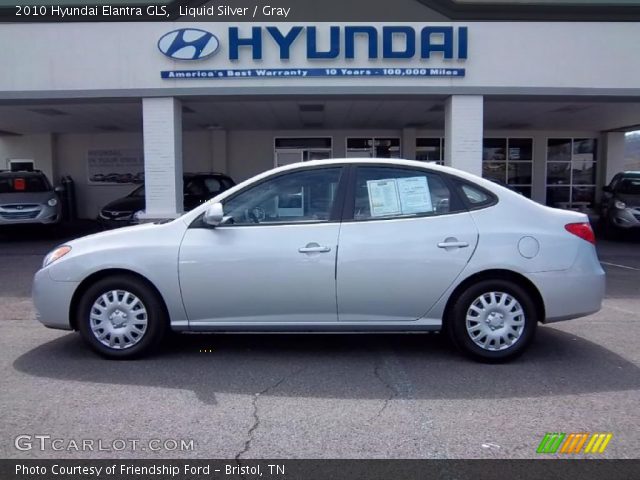 2010 Hyundai Elantra GLS in Liquid Silver