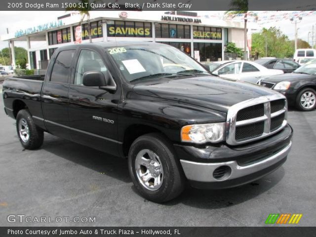 2005 Dodge Ram 1500 SLT Quad Cab in Black