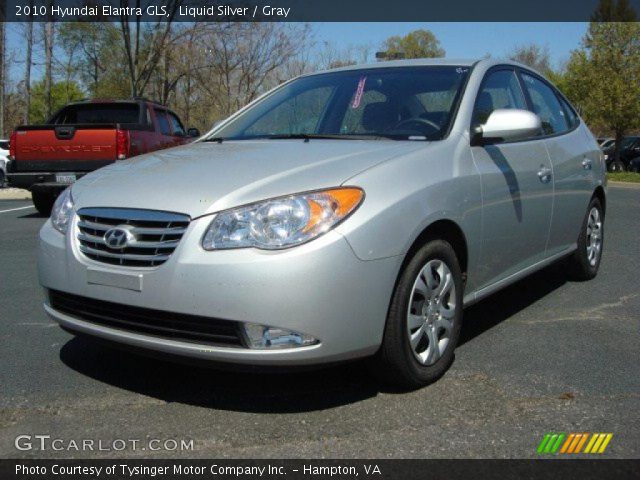 2010 Hyundai Elantra GLS in Liquid Silver
