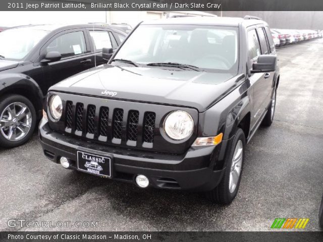 2011 Jeep Patriot Latitude in Brilliant Black Crystal Pearl
