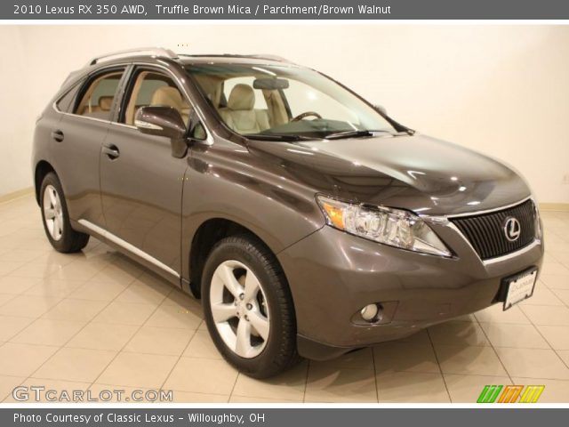 2010 Lexus RX 350 AWD in Truffle Brown Mica