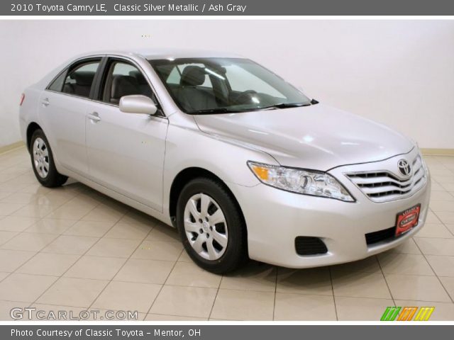 2010 Toyota Camry LE in Classic Silver Metallic